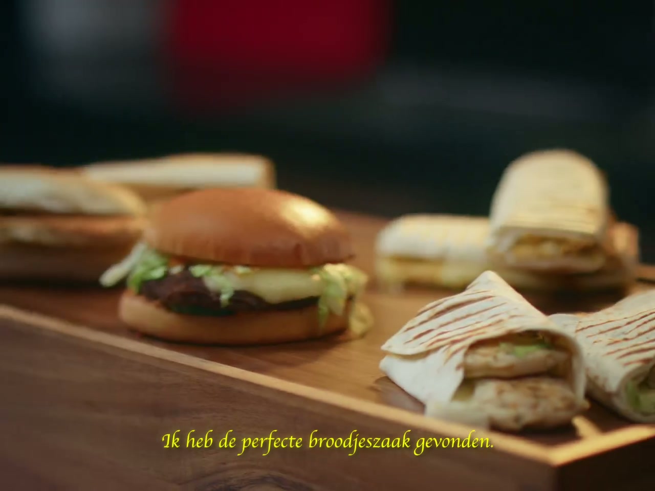 Broodjes van De Valentino's in de short movie